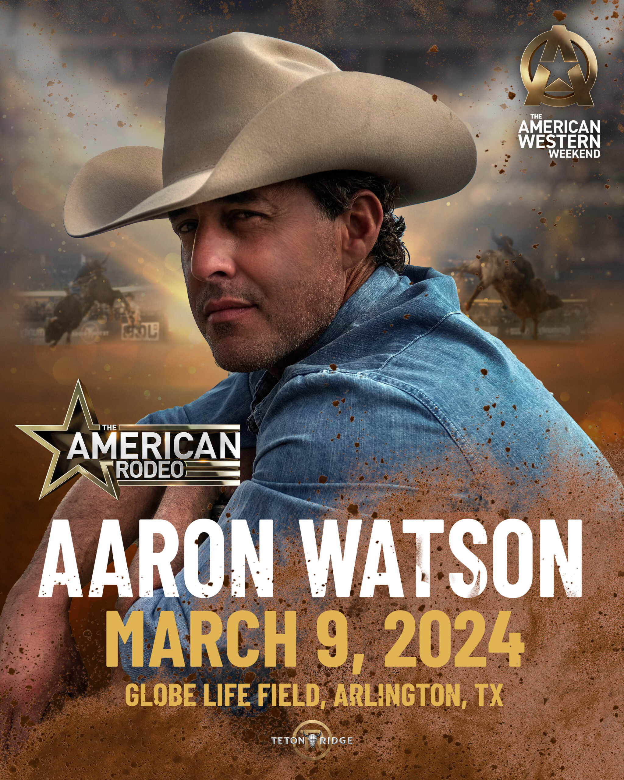 Country Music Legend Aaron Watson Announces Performance and role as