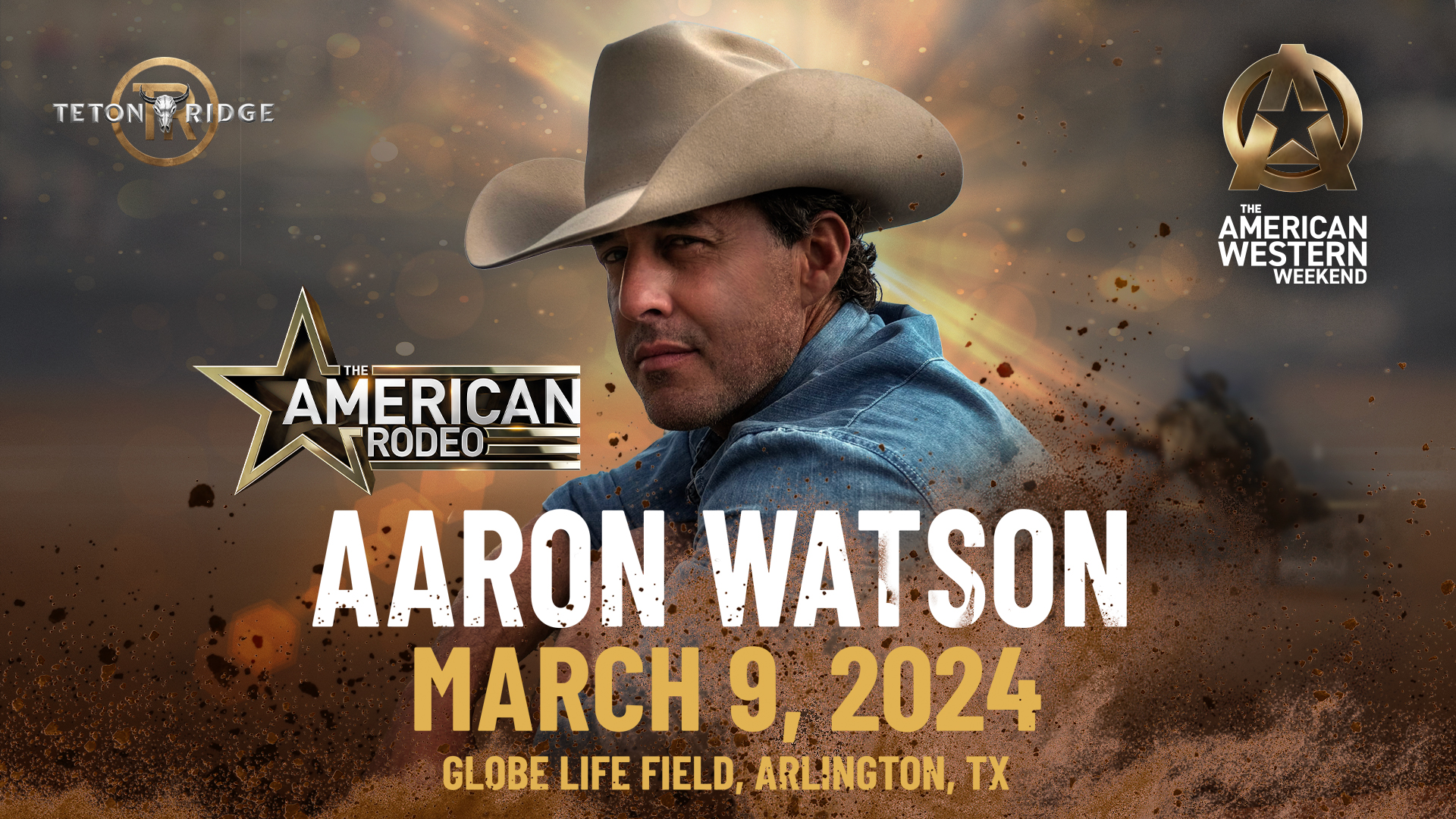 Country Music Legend Aaron Watson Announces Performance and role as