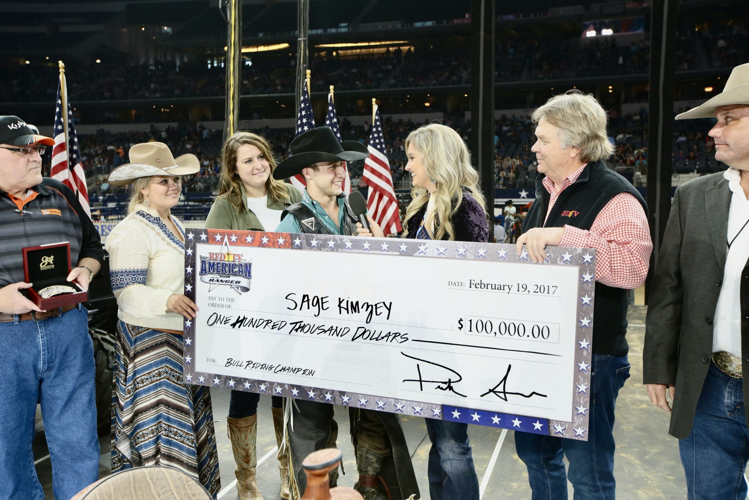 AMERICAN BULL RIDER SAGE KIMZEY UPDATE American Rodeo